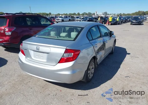 2012 Honda Civic Lx from USA, damaged, VIN 2HGFB2E54CH503777